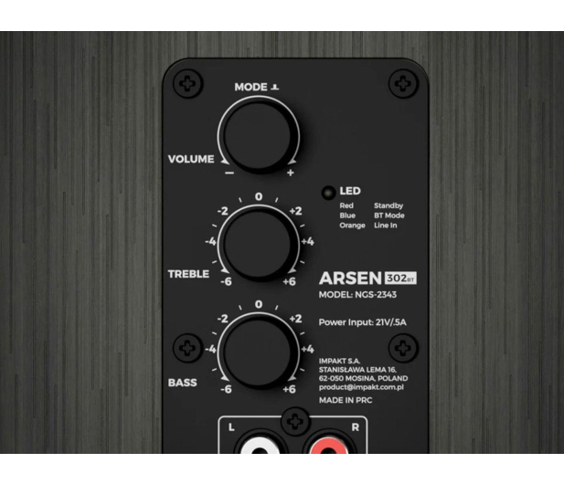 Genesis ARSEN 302BT 2.0 CZARNE - 1503390 - zdjęcie 7